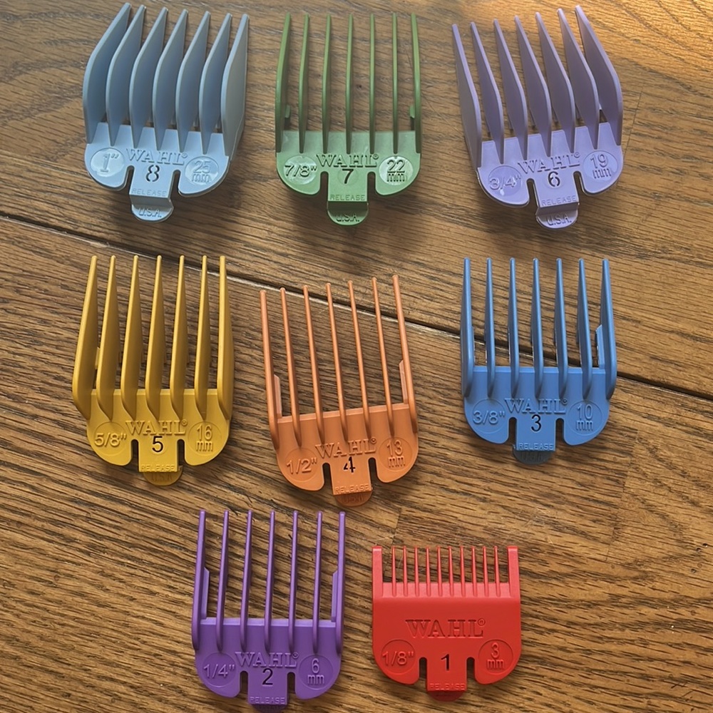 Wahl clipper guard set